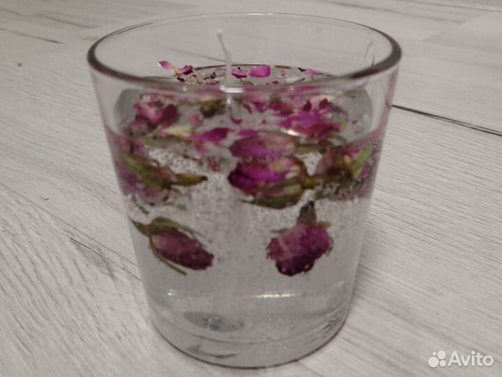 Гелевые свечи ручной работы