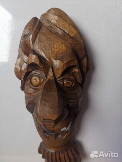 Деревянные маски СССР на стену