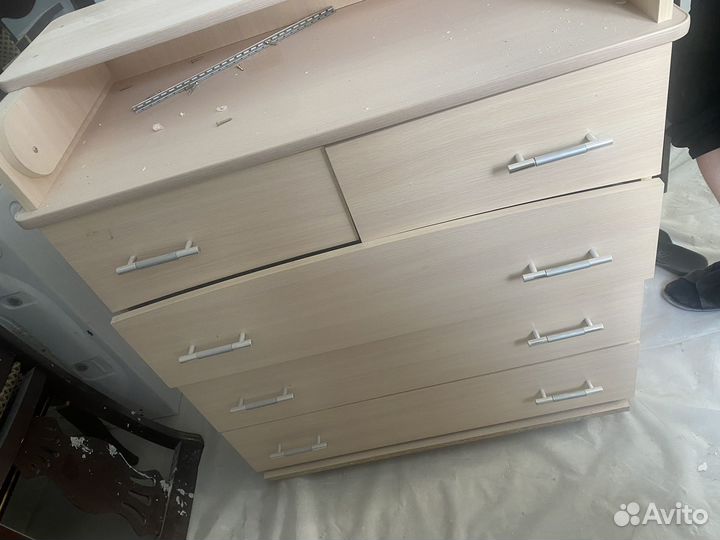 Пеленальный столик для комода