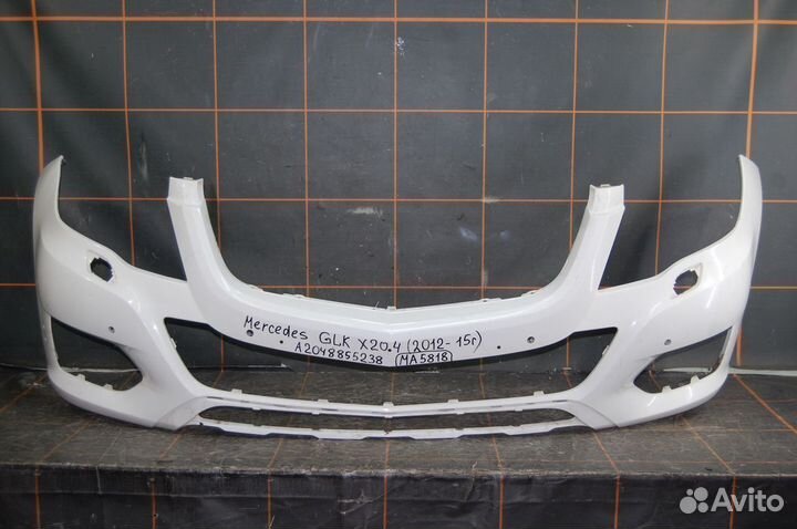 Бампер передний - Mercedes-Benz GLK-klasse X204