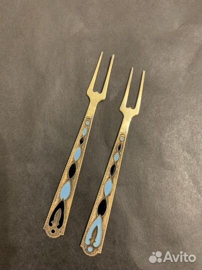 Вилочки серебро. Винтаж