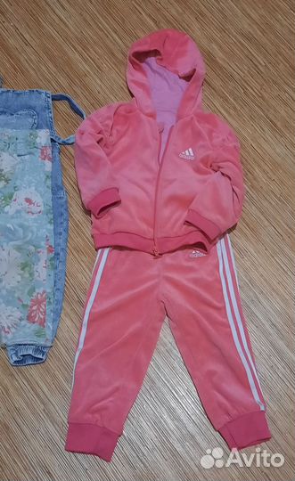 Вещи пакетом на девочку 74 80 86