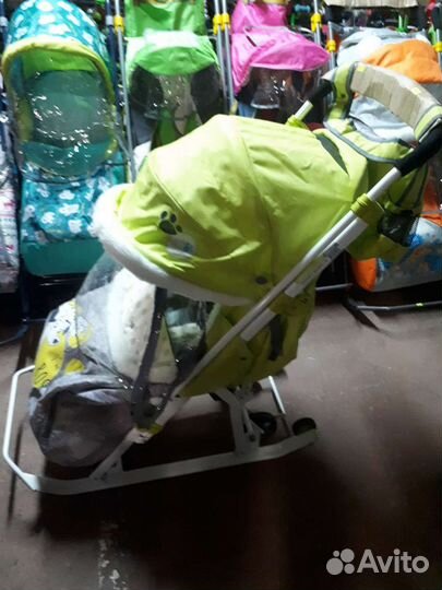 Санки коляска ника