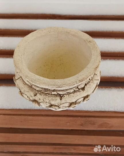 Кашпо из шамота