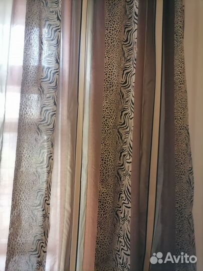 Шторы - портьеры, тюль, покрывало, карниз бу