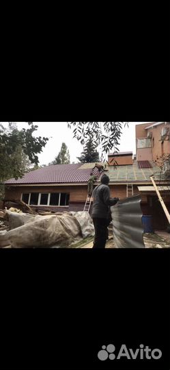 Монтаж кровли под ключ, замена кровли ремонт кровл