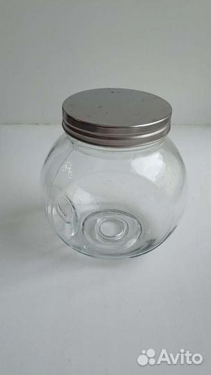 Банки 4 шт стеклянные 1,4 л