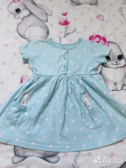 Детская одежда пакетом для девочек 86-92