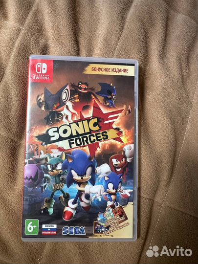 Sonic forces nintendo switch в отличном состоянии