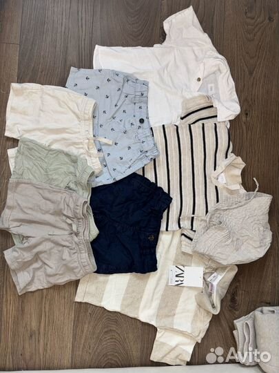 Пакет одежды на мальчика 92-98