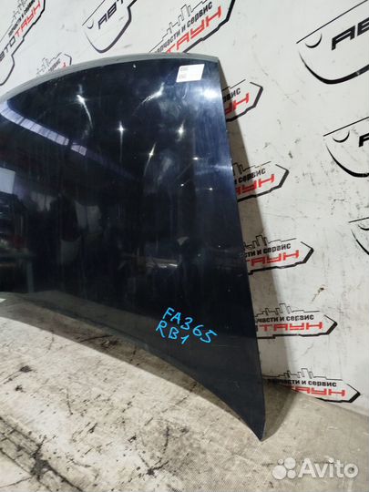 Капот honda odyssey RB1 RB2 60100SFE000ZZ черный, B92P FA365