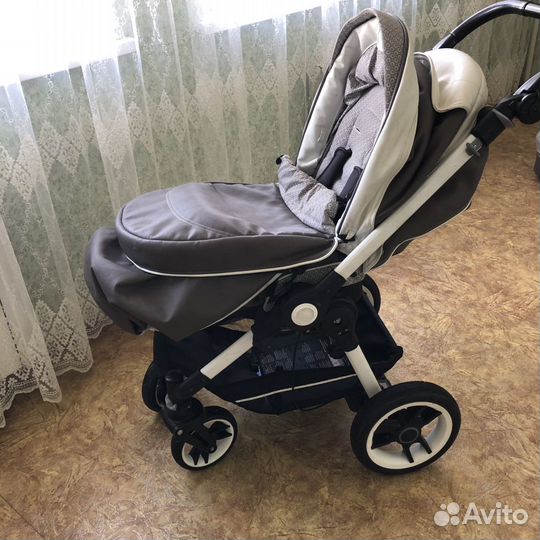 Детские коляски 2 в 1 экокожа