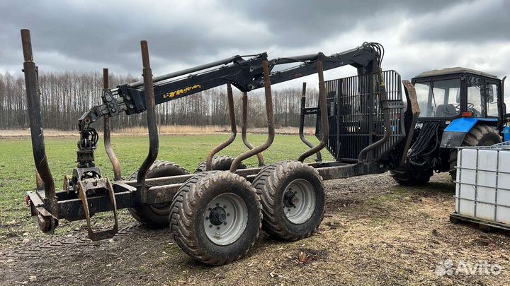 Трелевочный полуприцеп лесовоз Palms 13D