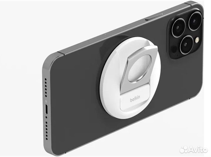 Магнитная подставка Belkin с MagSafe, белая