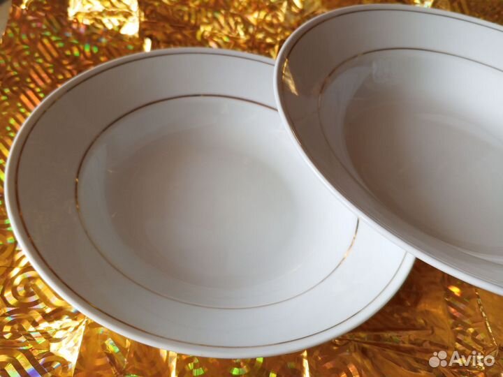 Тарелка салатник глубокий СССР