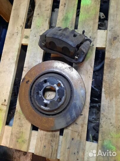 Toyota Highlander 3 тормозной диск передний