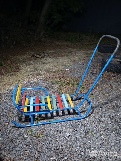 Санки детские зимние
