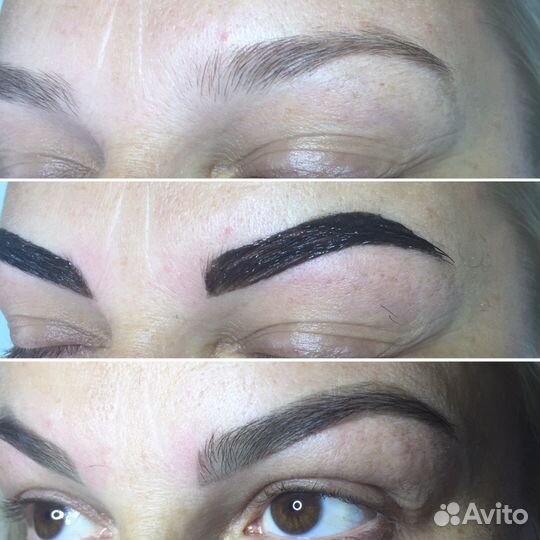 Наращивание ресниц;Архитектура Бровей; Перманент