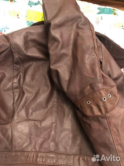 Куртка ввс летная кожаная