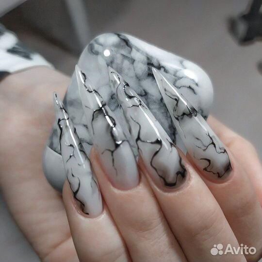 Наращивание ногтей с выездом на дом