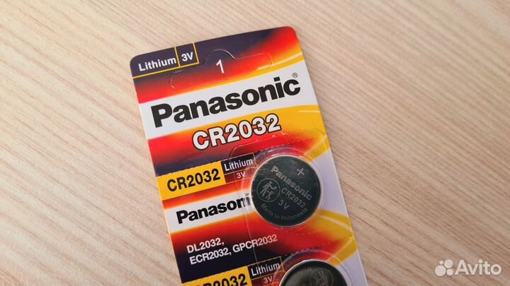 Новая Батарейка литиевая Panasonic CR2032