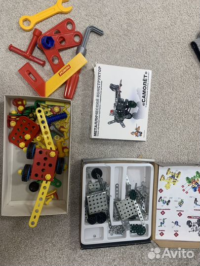 Конструкторы металлический и пвх