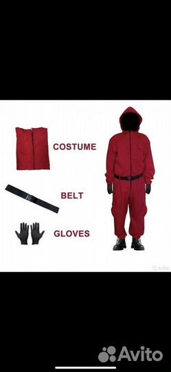 Костюм игра в кальмара