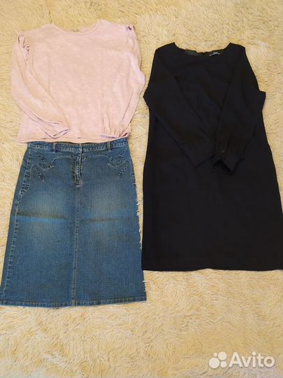 Пакетом женская одежда р. 48, рост 164