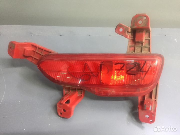Фонарь Противотуманный заднего бампера левый Kia S