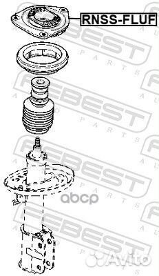 Опора амортизатора renault Fluence 10- пер. febest