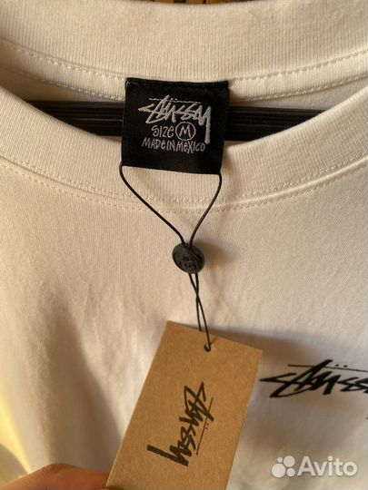 Футболка stussy Painter Pig Dyed Tee Natural