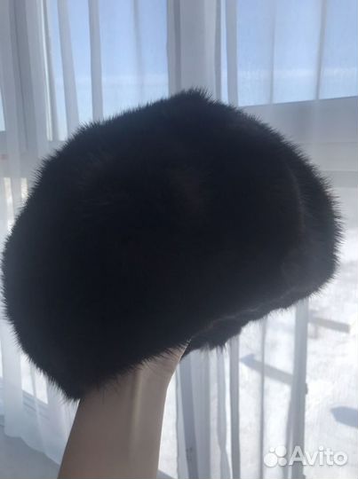 Берет норковый