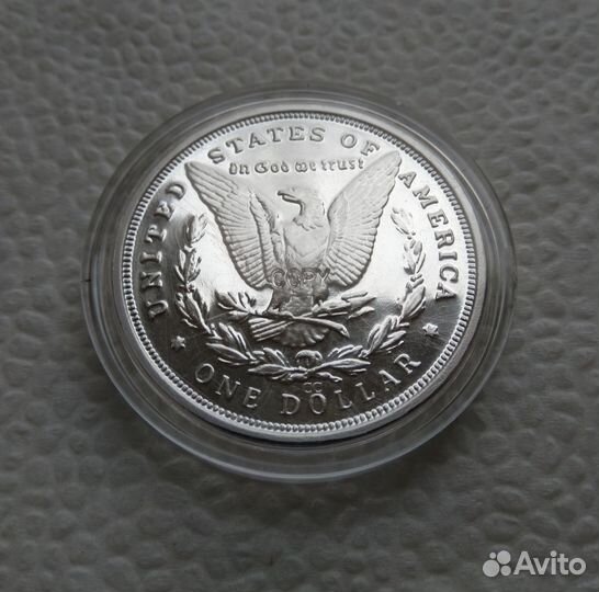 Официальная копия 1 доллар США. Доллар Моргана