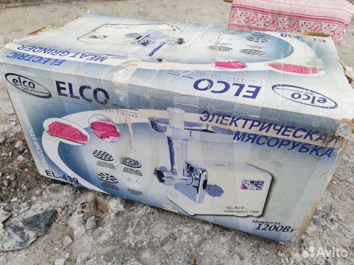 Мясорубка электрическая elko mg-120b