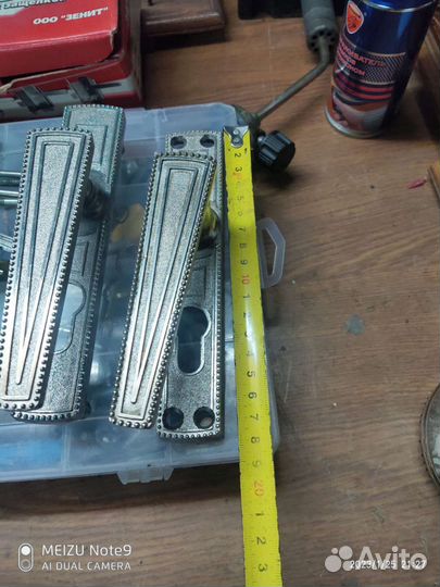 Замок врезной с ручкой б/ у