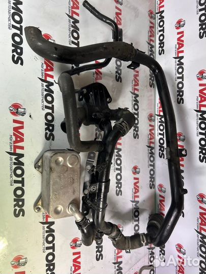 Теплообменник масляного фильтра Audi A4 BWE 2007