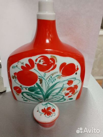 Штофы и графины СССР фарфор