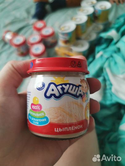 Мясные пюре агуша