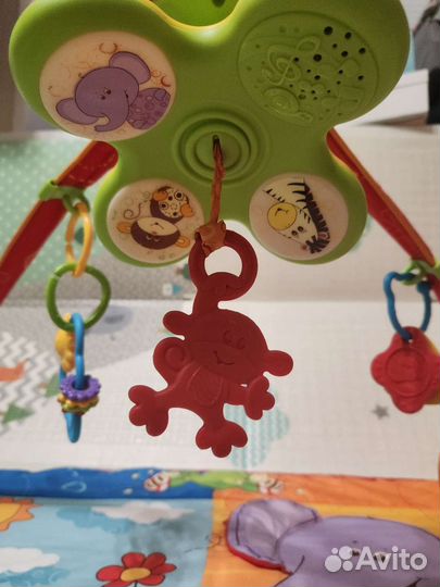 Развивающий коврик tiny love Разноцветное сафари