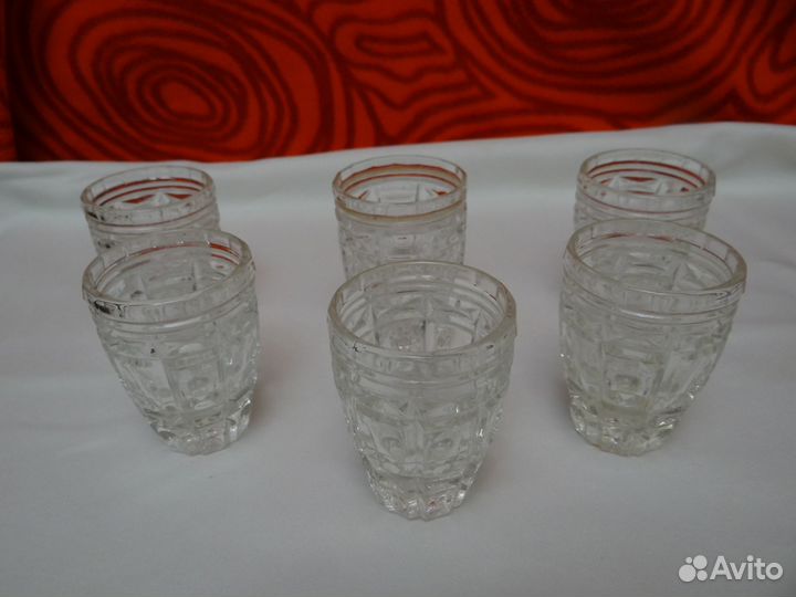 Хрустальные рюмки СССР