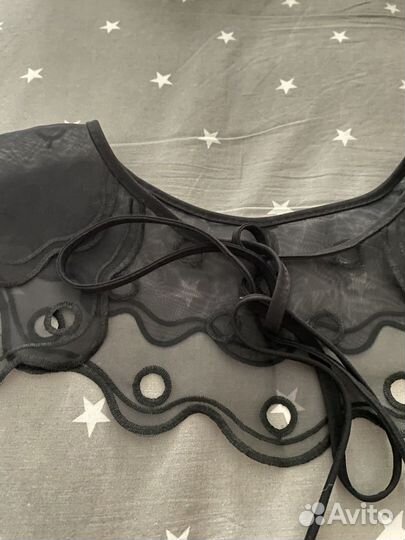 Воротник из органзы