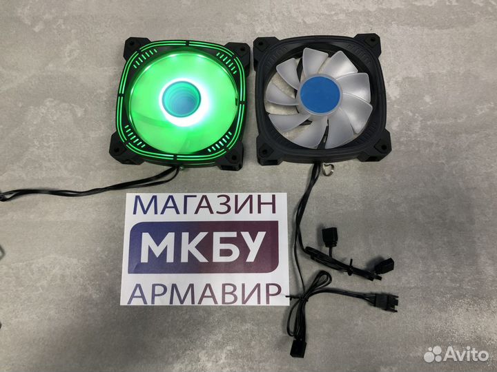 Вентилятор 120мм для корпуса квадрат argb 5V 3pin