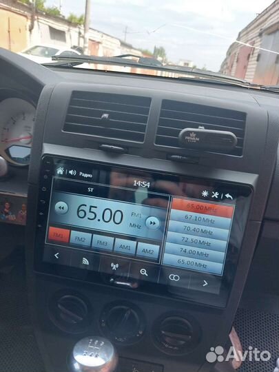 Магнитола 2 din для додж калибр 2008 без рамки