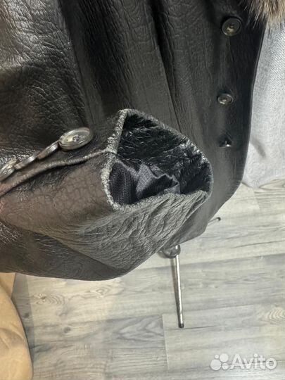 Кожаный пиджак