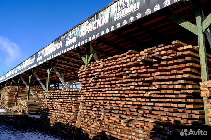 Доска обрезная 90х40х2000