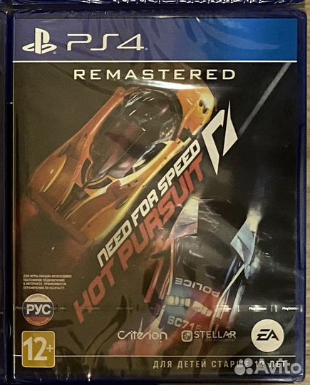 NFS для sony PS 4