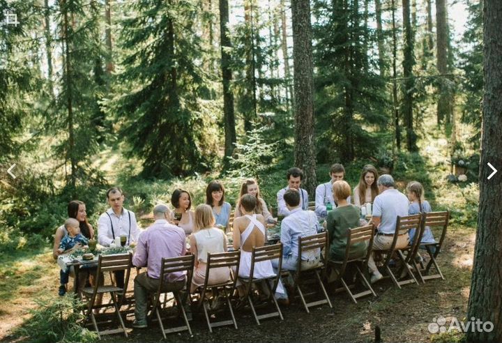 Прокат столы и стулья