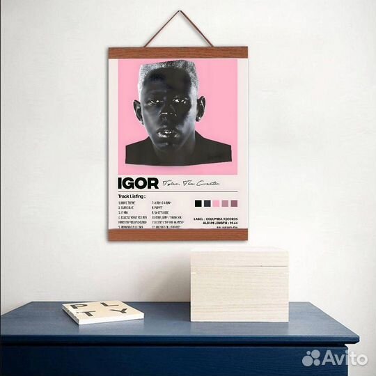 Постер Igor в магнитной рамке (А3)