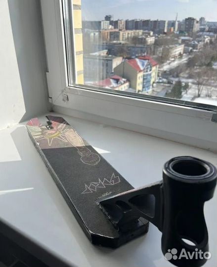 Дека для трюкового самоката парк