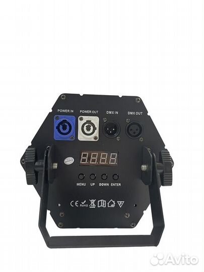 Световой прибор для сцены. 3x60 Retro Light